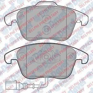DELPHI LP2110 Fren Balatasi On (155mm) Tiguan 07-
